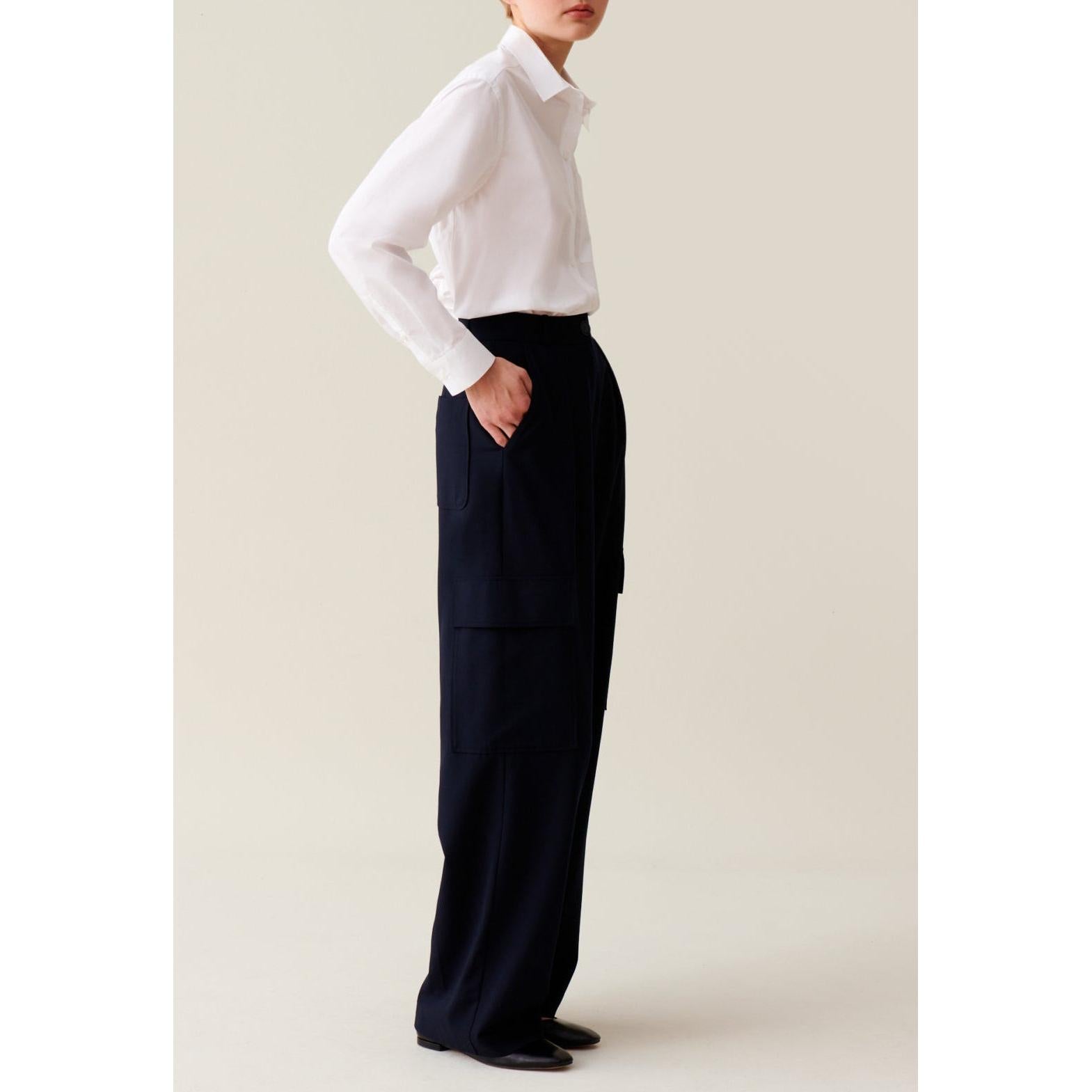 Navy Cargo Pants
