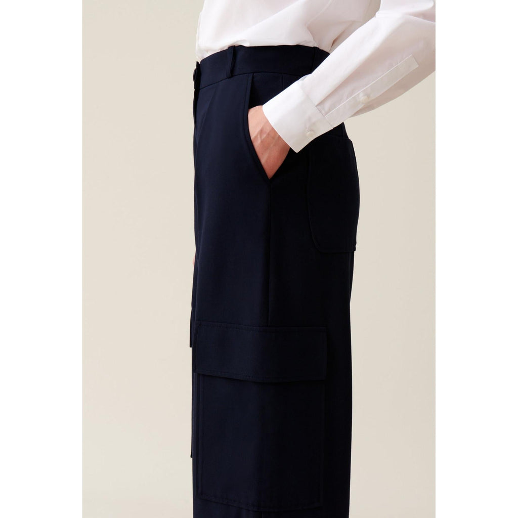 Navy Cargo Pants