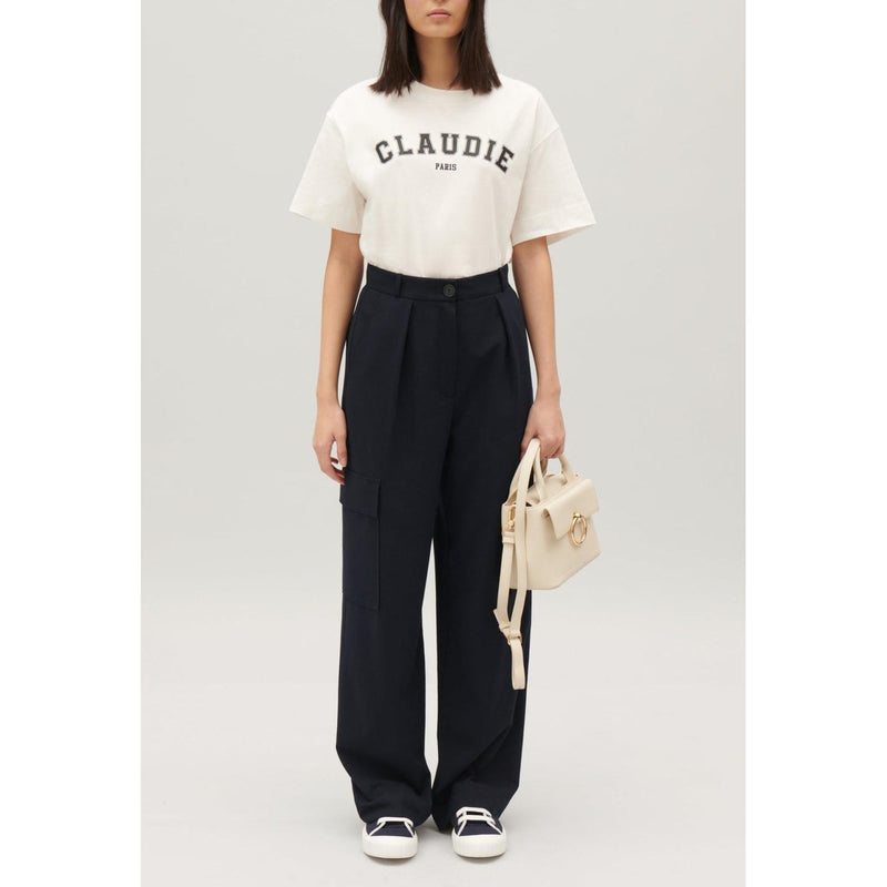 Claudie Pierlot - Pantalon Cargo Marine