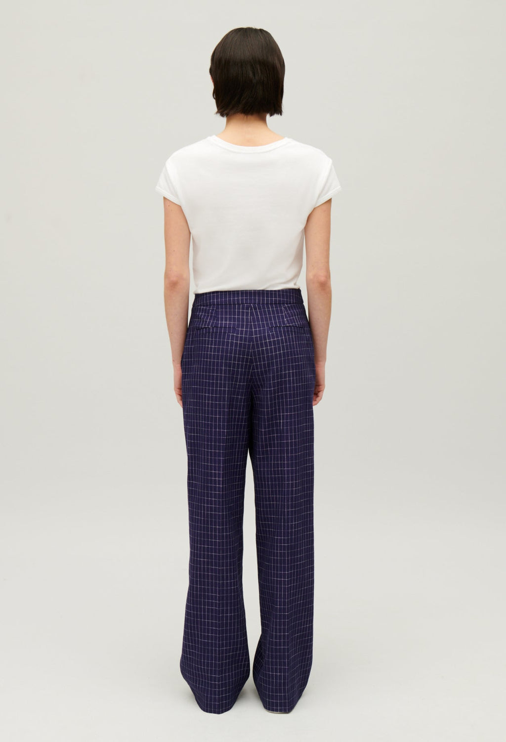 Trousers - Pittcheck - Indigo