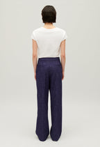 Trousers - Pittcheck - Indigo
