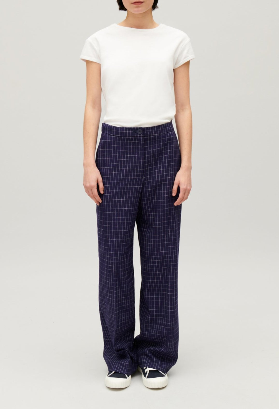 Trousers - Pittcheck - Indigo