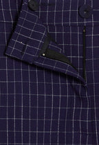 Trousers - Pittcheck - Indigo