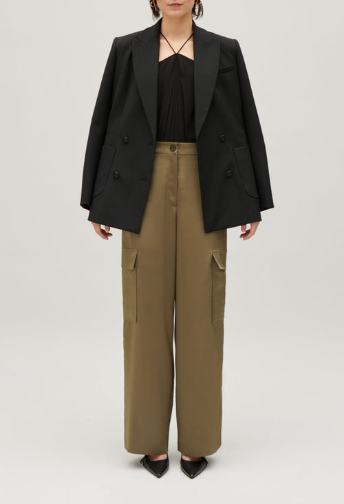 Pantalon - Palmesatin - Kaki