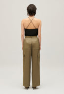 Pantalón - Palmesatin - Caqui