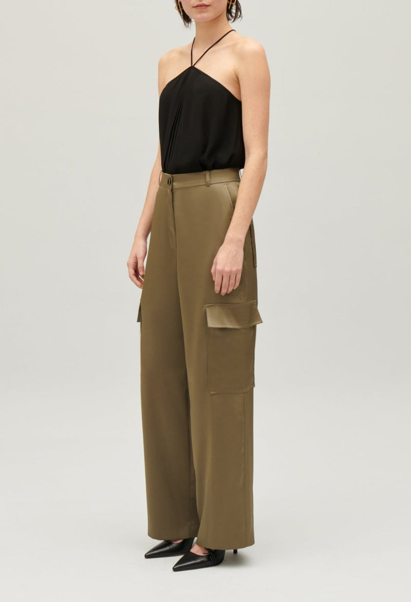 Pantalón - Palmesatin - Caqui