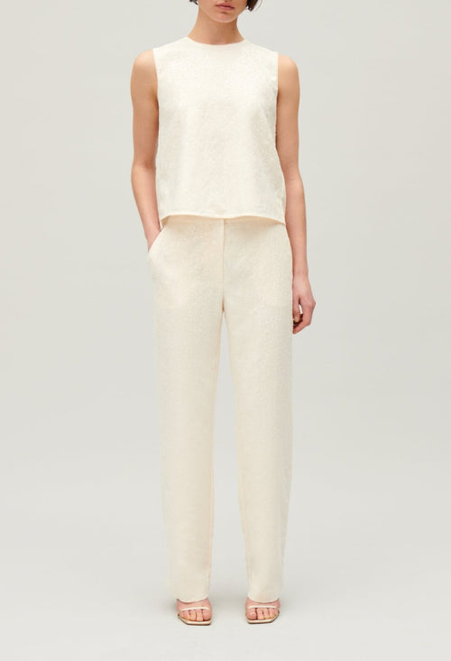 Trousers - Palaispaillette - Ecru