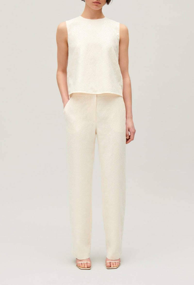Claudie Pierlot - Pantalon - Palaispaillette - Ecru