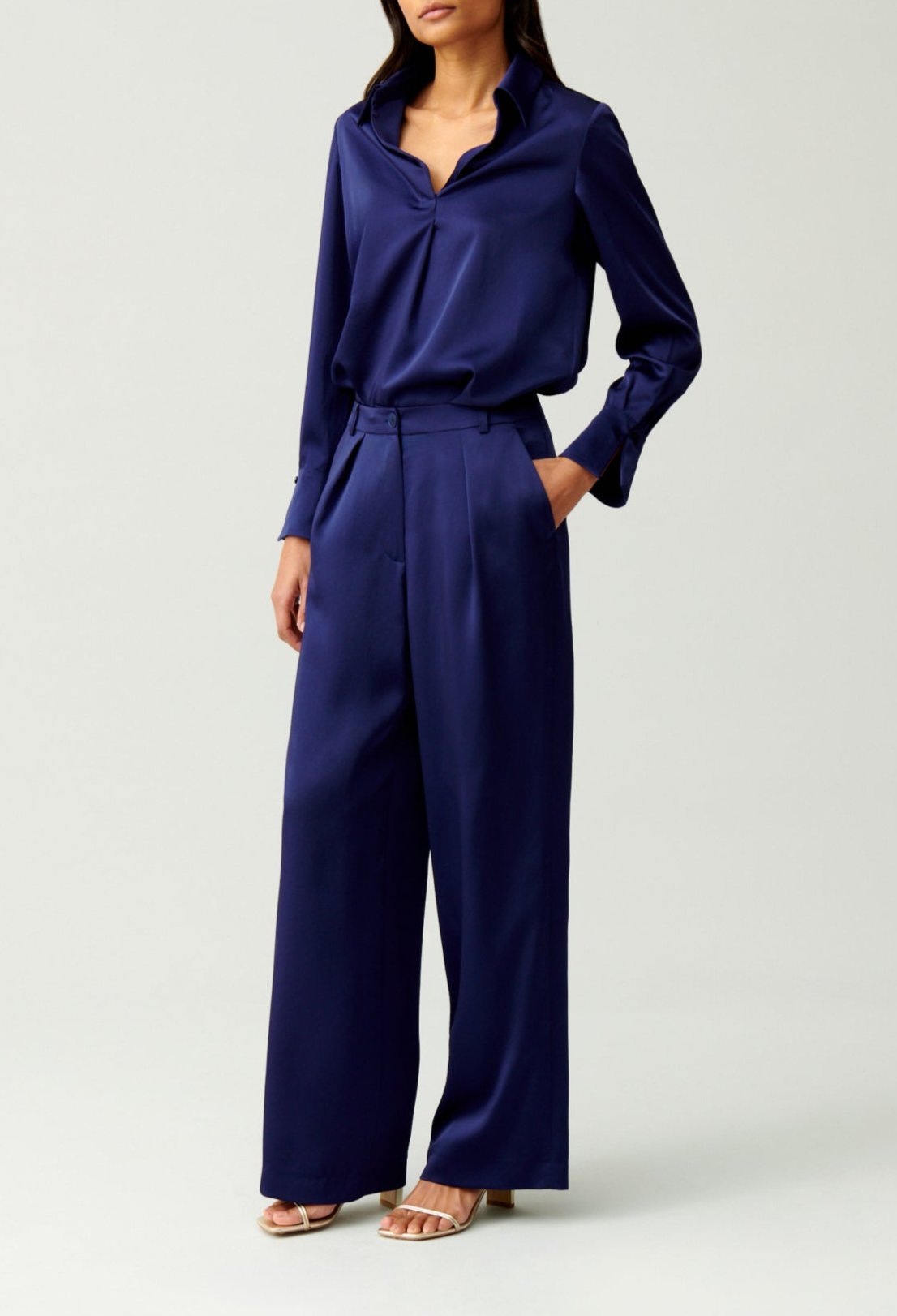 Trousers - Paloma - Indigo