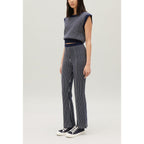 Striped Knit Trousers