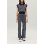 Striped Knit Trousers