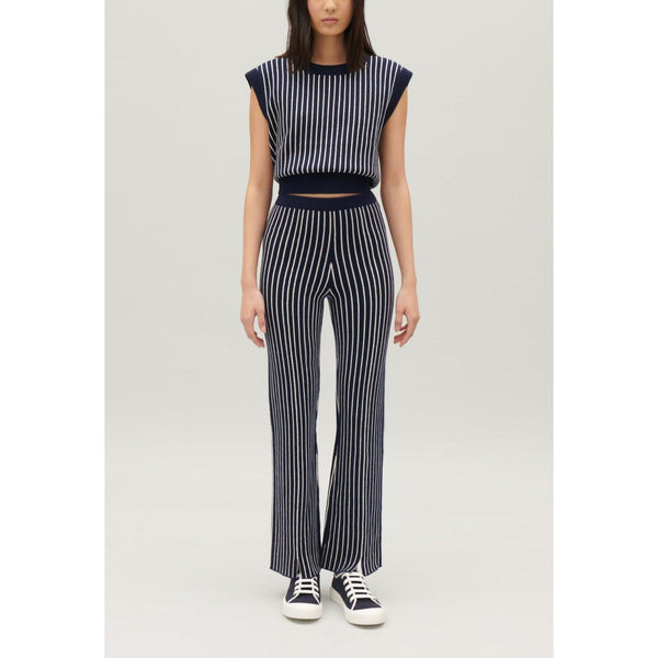 Striped Knit Trousers