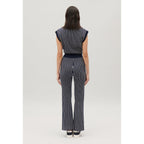 Striped Knit Trousers