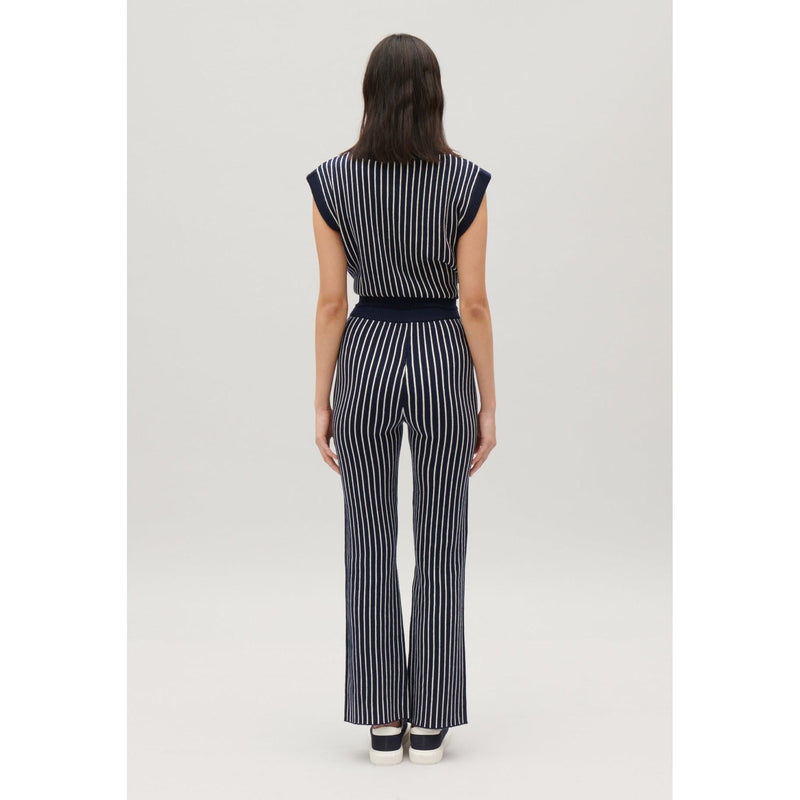Striped Knit Trousers