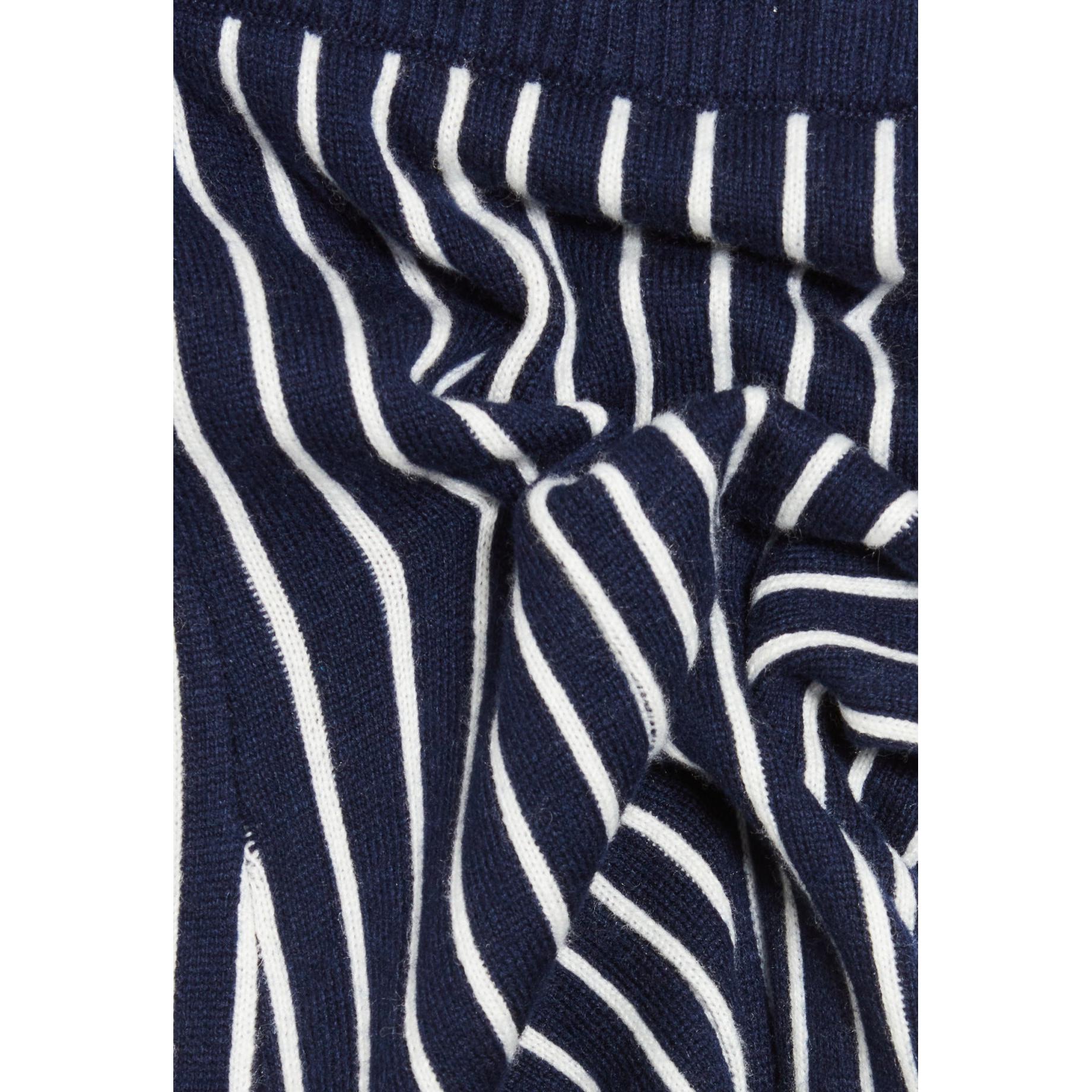 Striped Knit Trousers