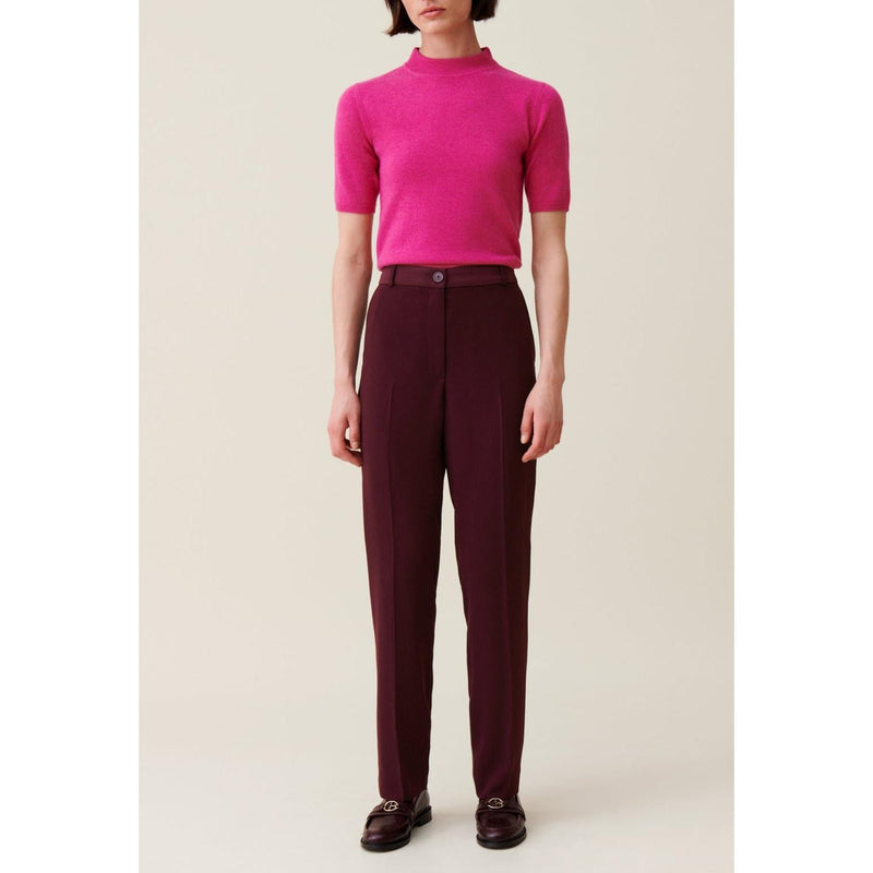 Cigarette Cut Tailored Trousers