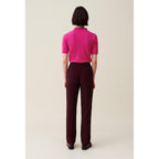 Cigarette Cut Tailored Trousers