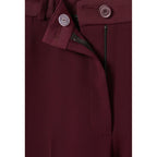 Cigarette Cut Tailored Trousers