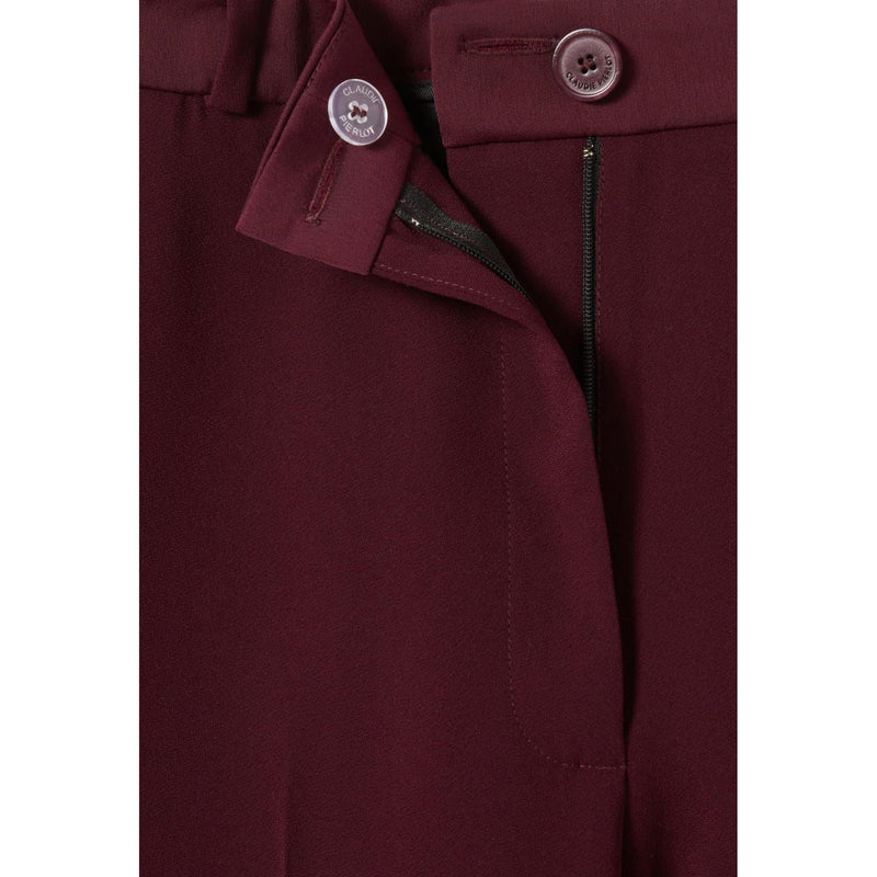 Cigarette Cut Tailored Trousers