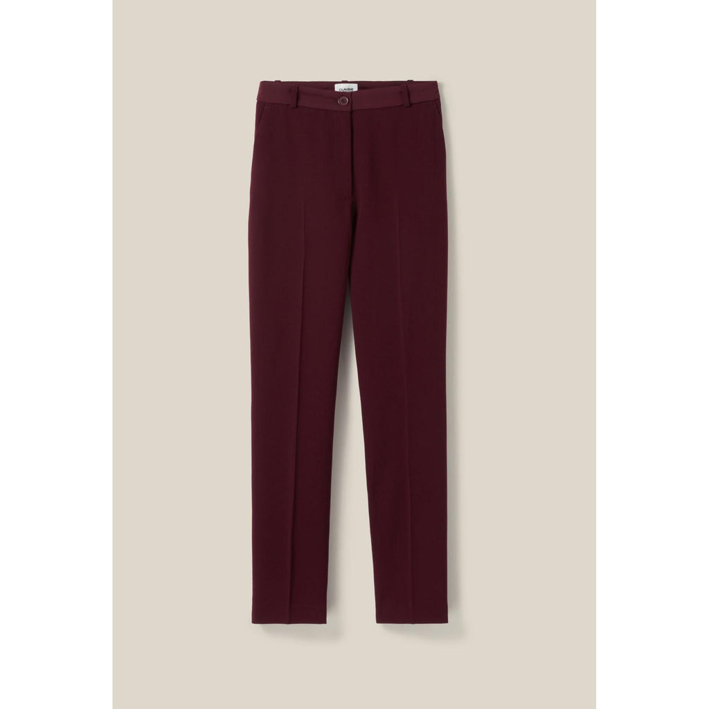 Pantalon Tailleur Coupe Cigarette