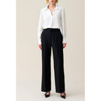 Claudie Pierlot - Pantalon Tailleur Laine Marine