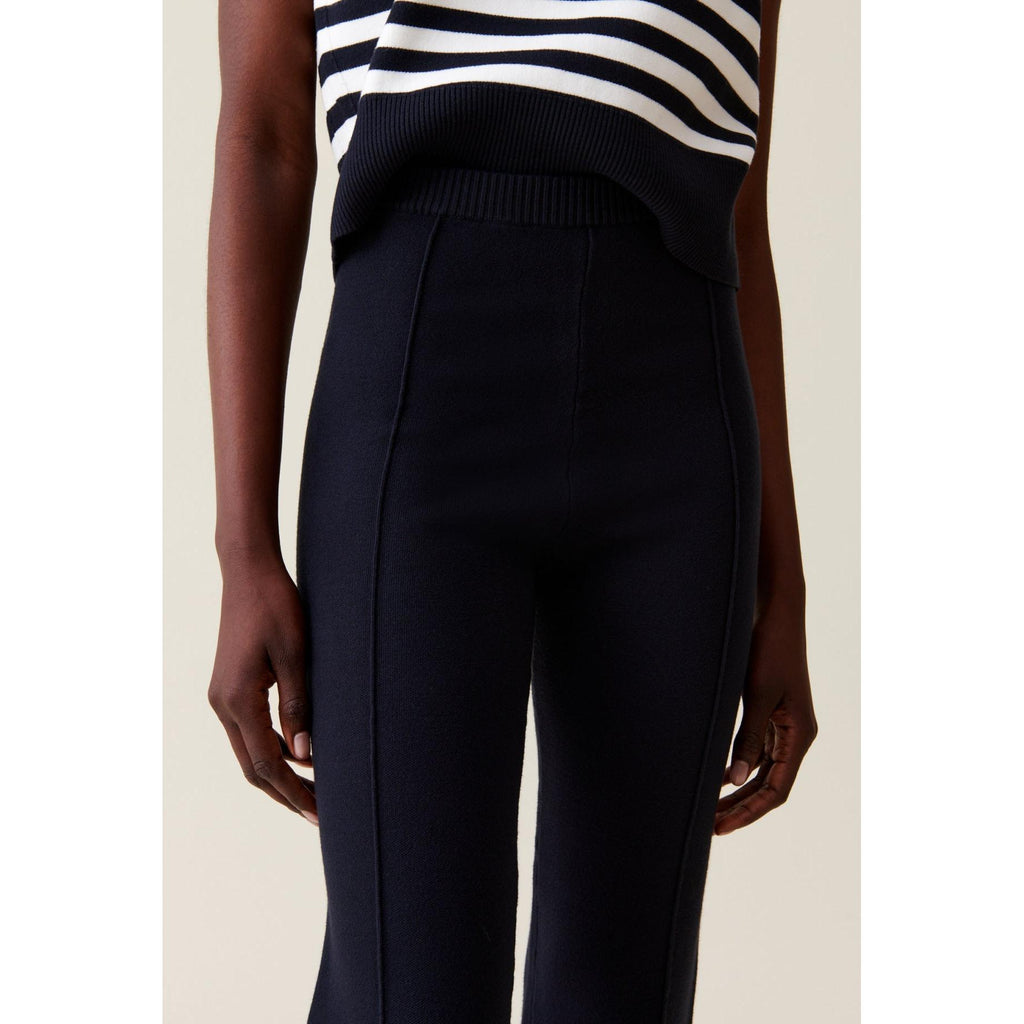 Pantalon Maille Marine