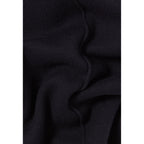 Navy Knit Trousers