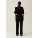 Fluid Pleated Ruffled Trousers