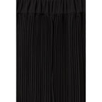 Pantalon Fluide Plissé Volanté