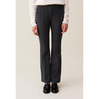 Pantalon Flare À Rayures