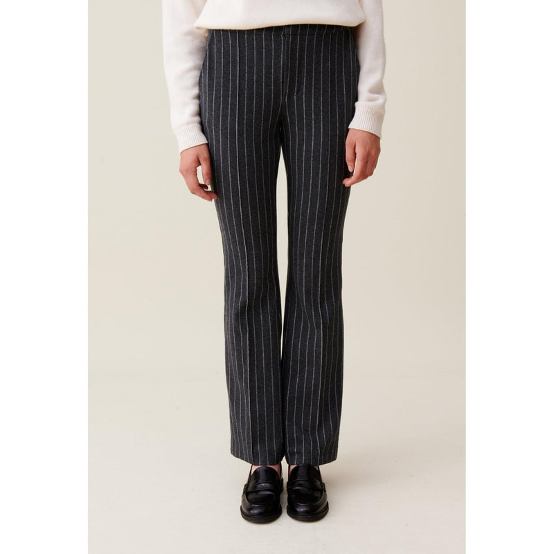 Pantalones de campana a rayas