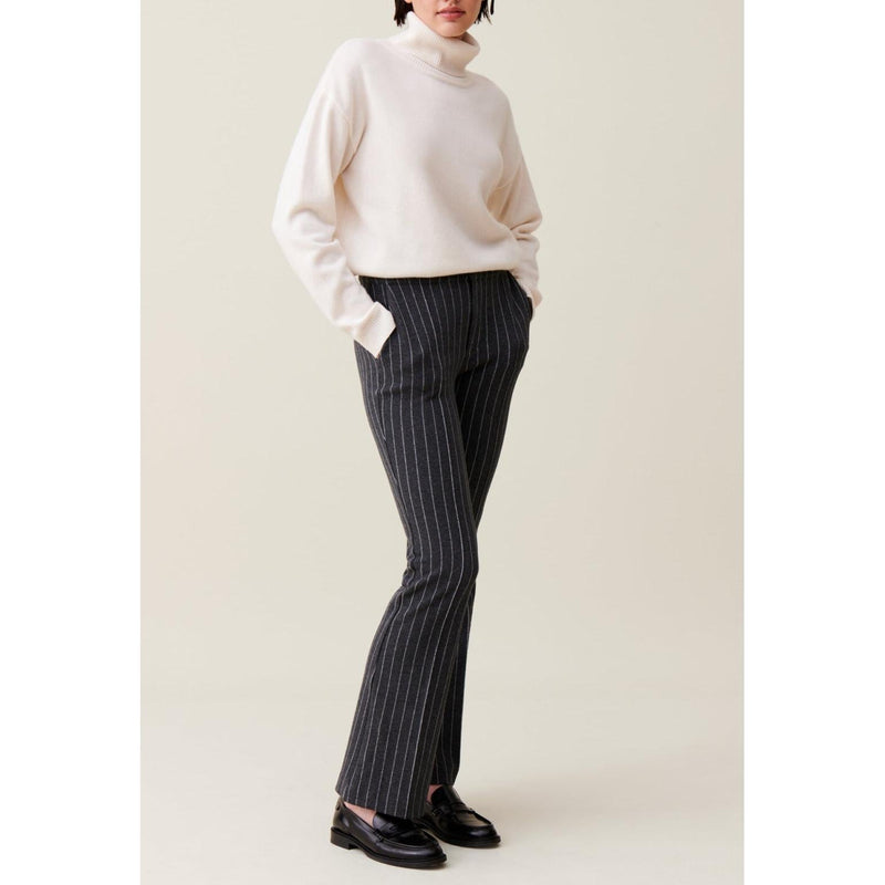 Pantalones de campana a rayas