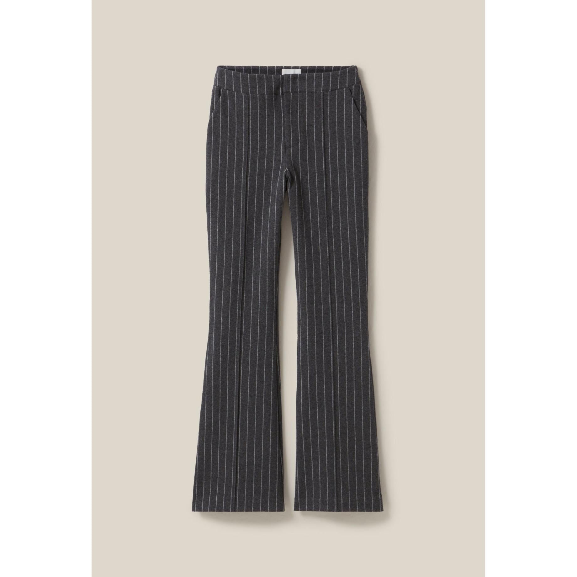 Pantalon Flare À Rayures