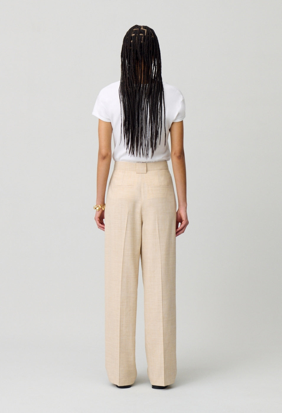 Pantalón Peggy Beige Claro