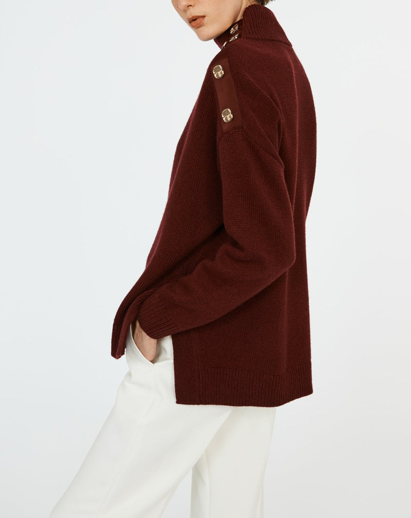 Claudie Pierlot - Malo sweater - Bordeaux