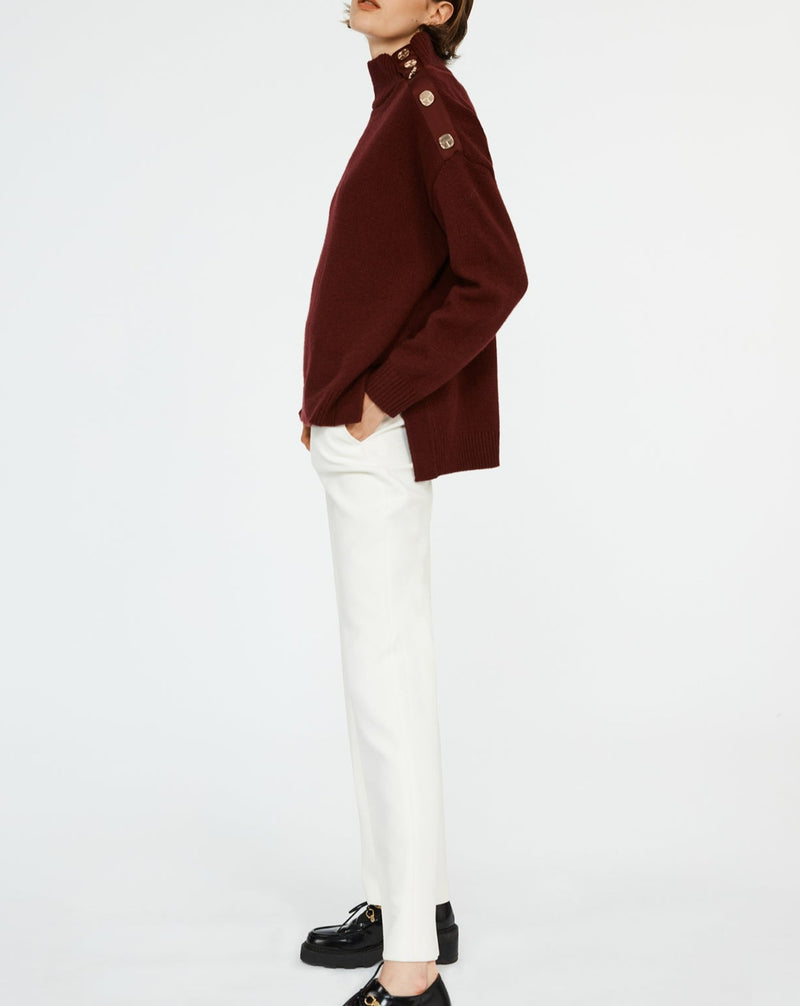 Claudie Pierlot - Malo sweater - Bordeaux