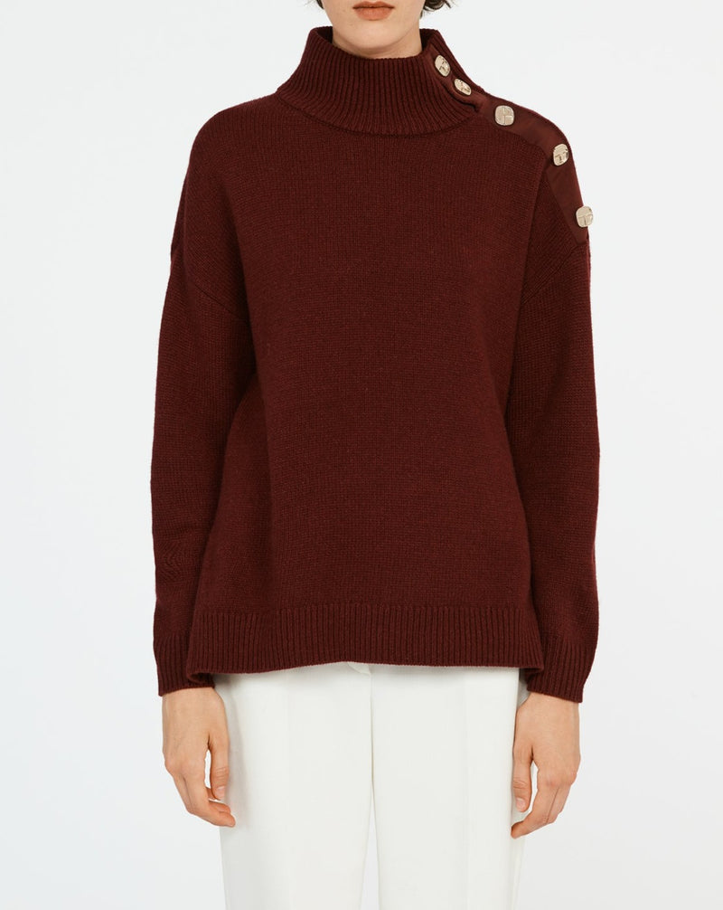 Claudie Pierlot - Pull Malo - Bordeaux