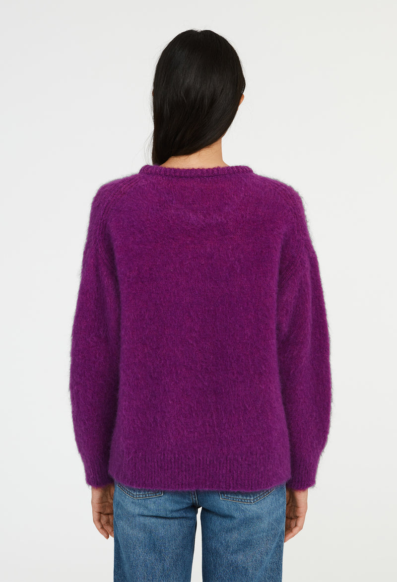 Claudie Pierlot - Jersey Mondouxbis - Ultra Violet