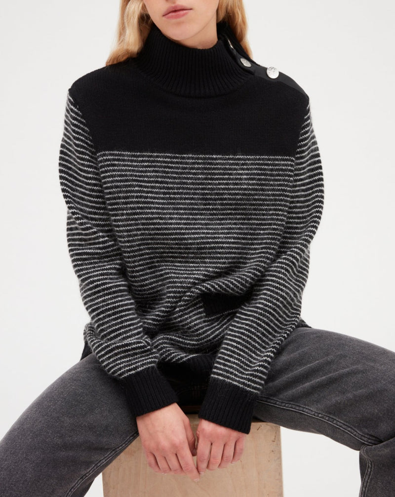 Claudie Pierlot - Maloa Sweater - Two-tone