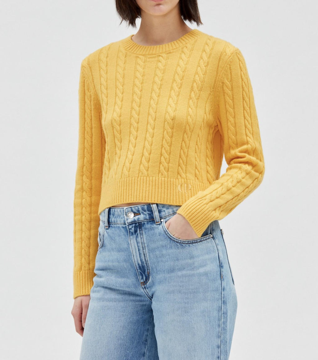Claudie Pierlot - Jersey - Mitano - Mimosa
