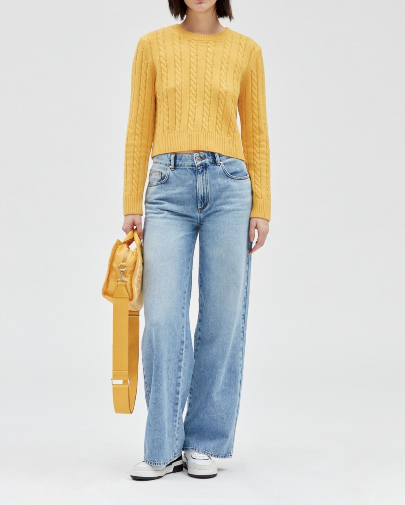 Claudie Pierlot - Jersey - Mitano - Mimosa