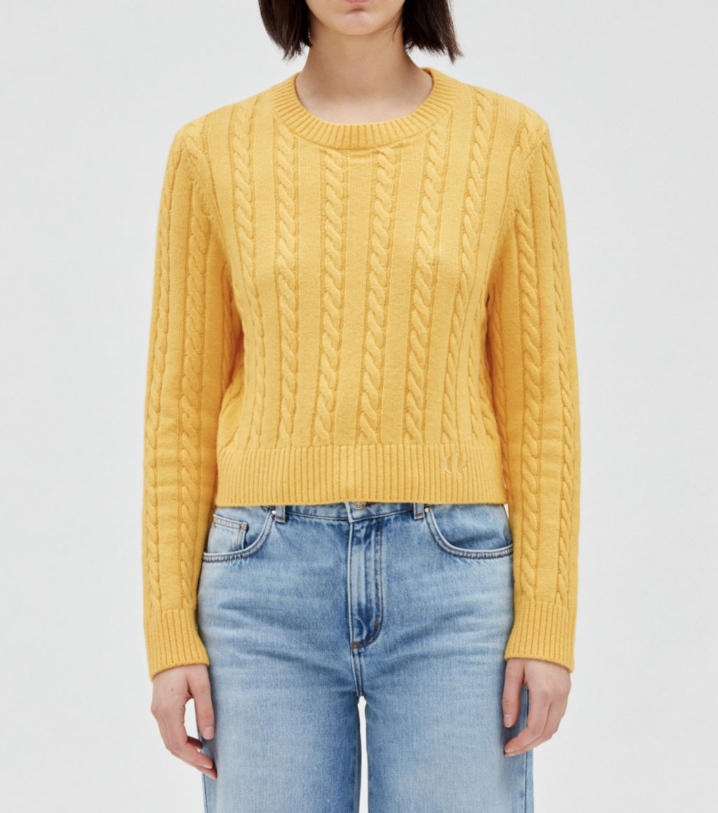 Claudie Pierlot - Jersey - Mitano - Mimosa