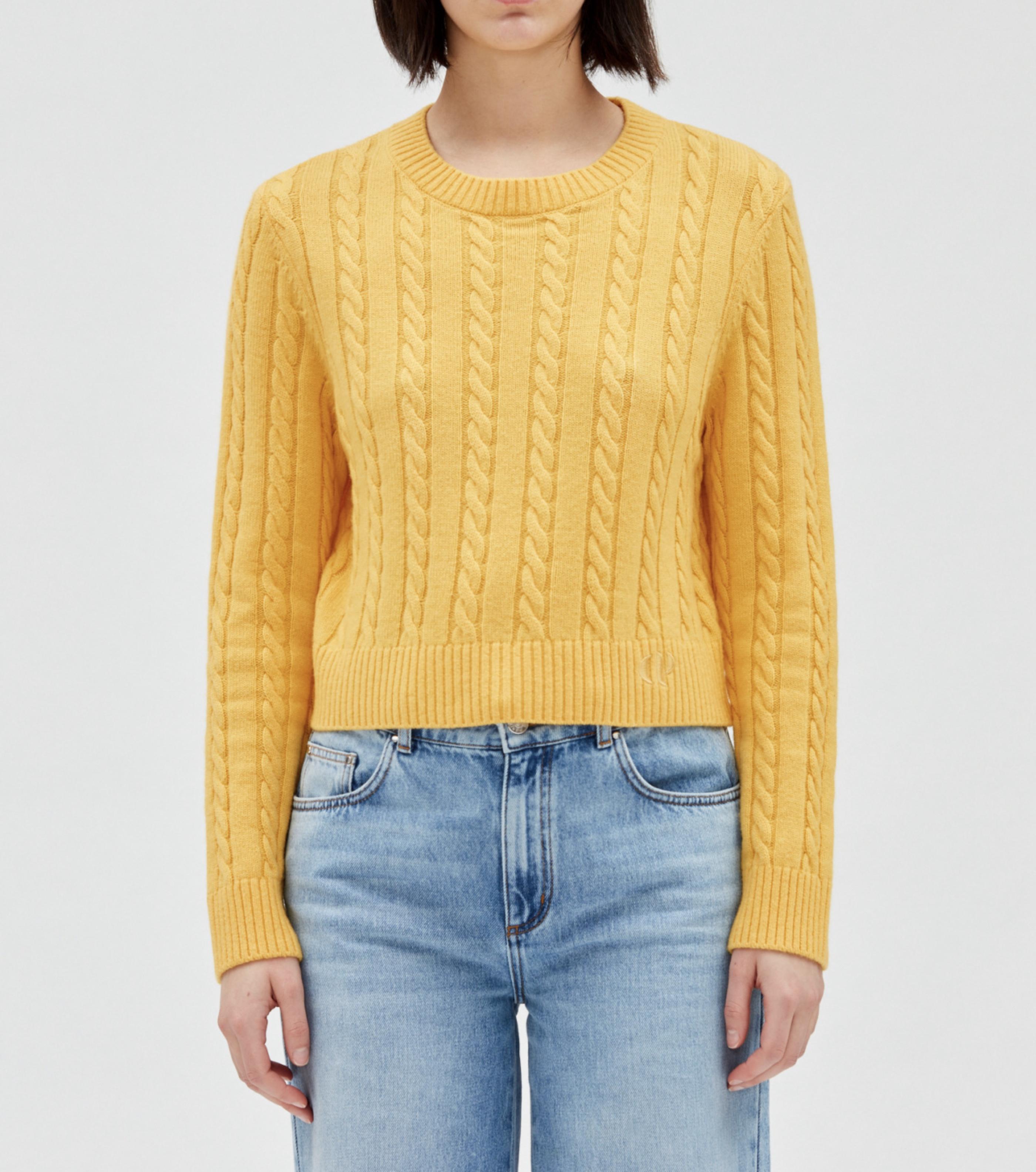 Claudie Pierlot - Jersey - Mitano - Mimosa