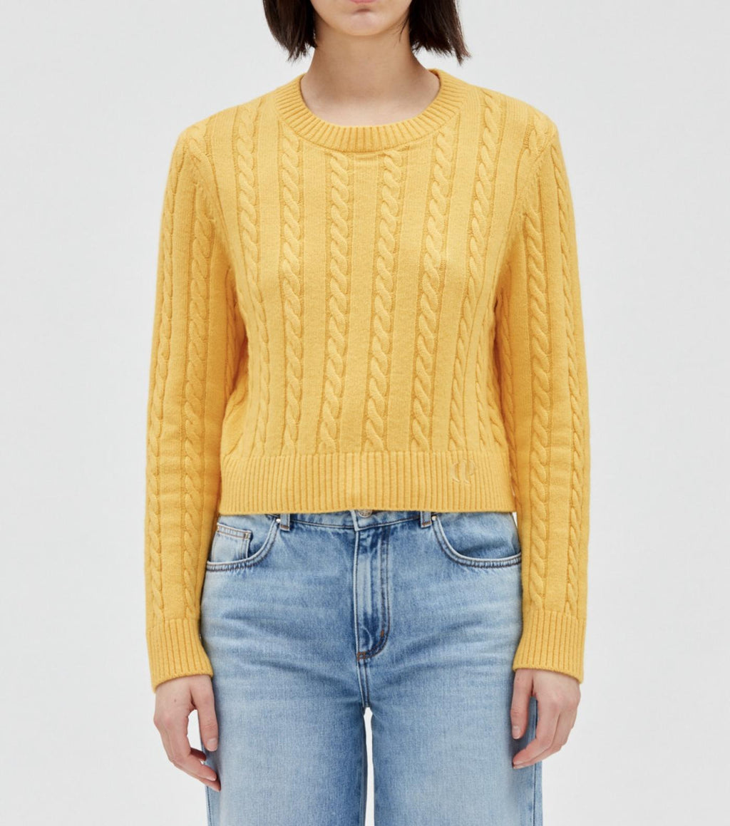Claudie Pierlot - Jersey - Mitano - Mimosa