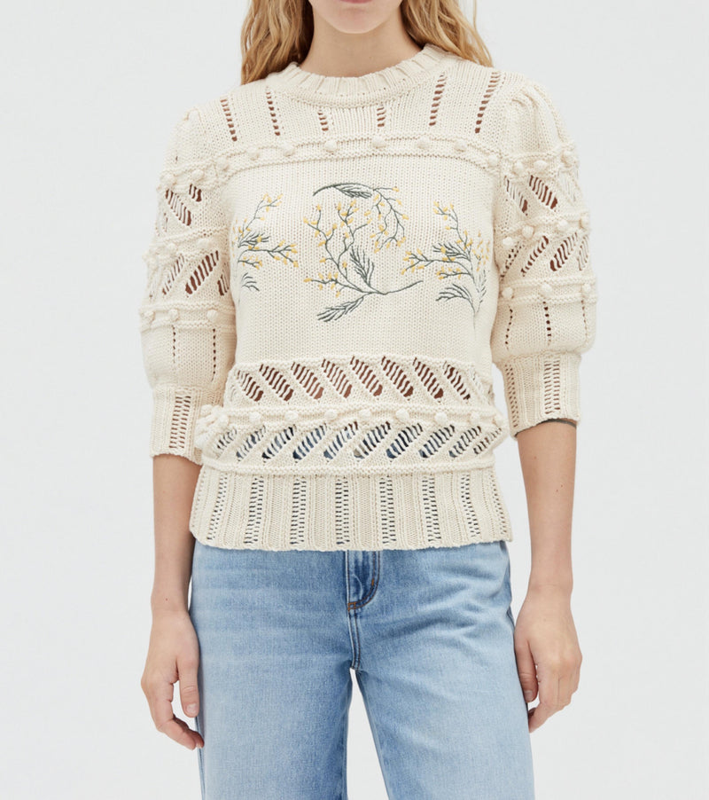 Claudie Pierlot - Pull - Meliana - Ecru