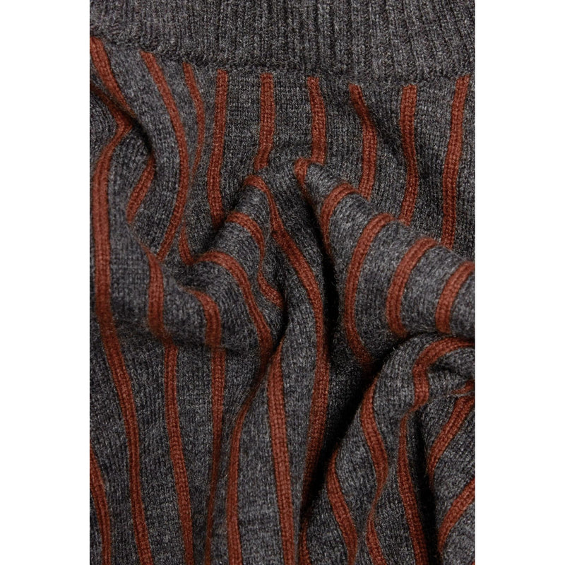 Pull Sans Manches Maille Rayée