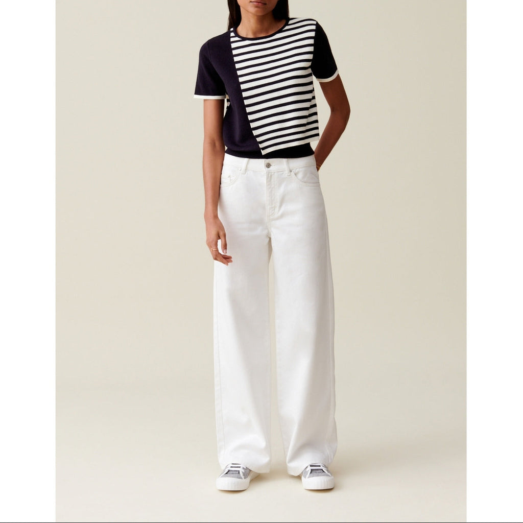 Monacourtmariniere Two-Tone Jumper