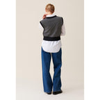 Claudie Pierlot - Pull Rayé Sans Manches Maille