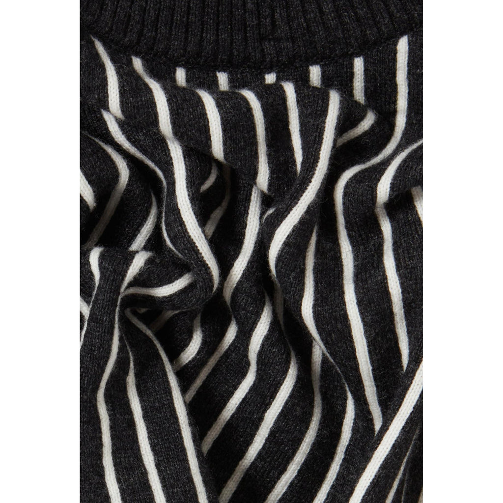 Pull Rayé Sans Manches Maille