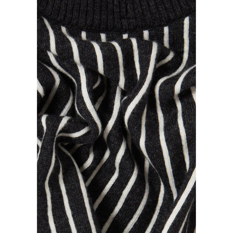 Pull Rayé Sans Manches Maille